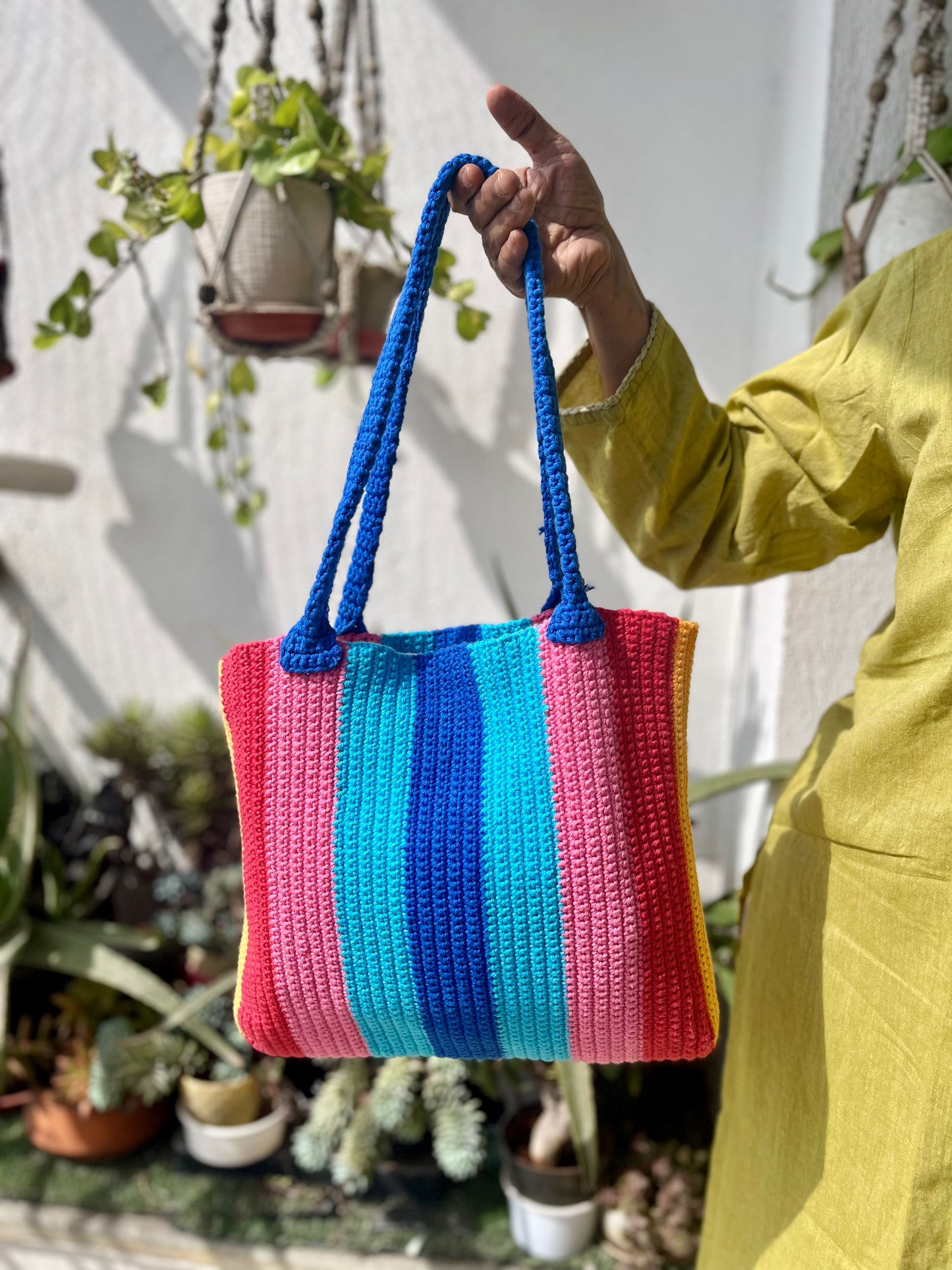 Rainbowfall Beach Bag