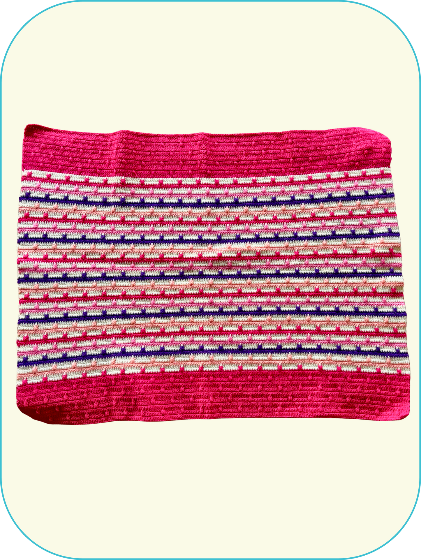 Berrystripe Baby Blanket