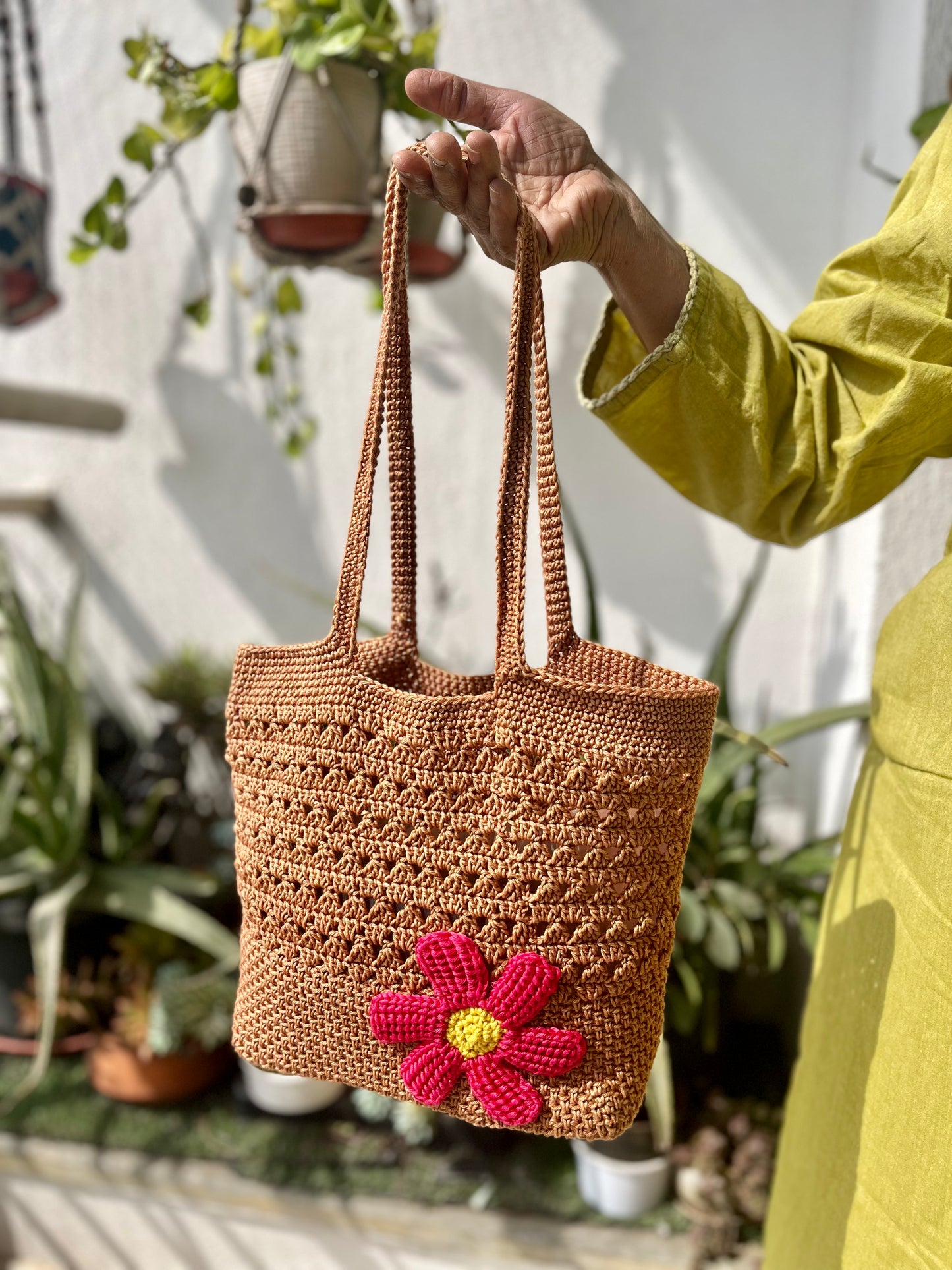 Amberglow Beach Bag