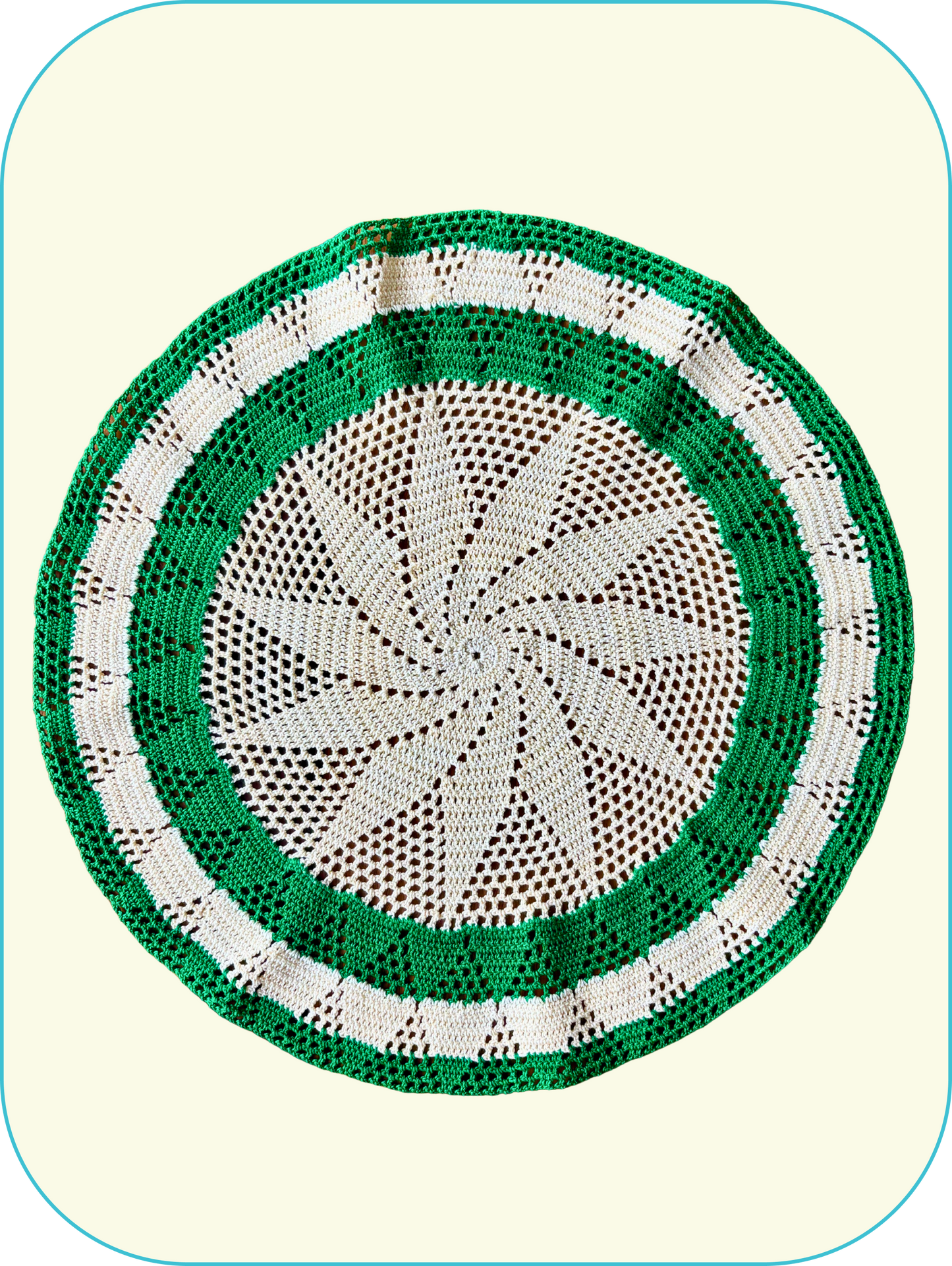 Lotuswheel Doily