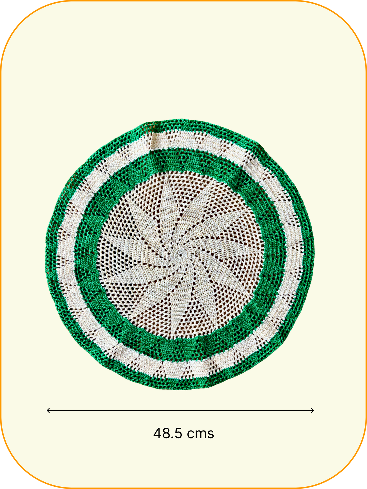 Lotuswheel Doily