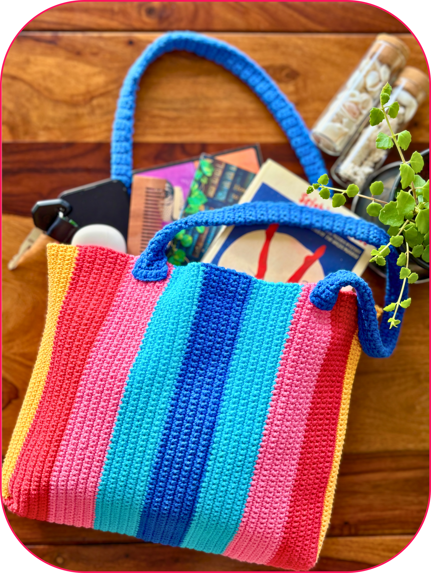 Rainbowfall Beach Bag