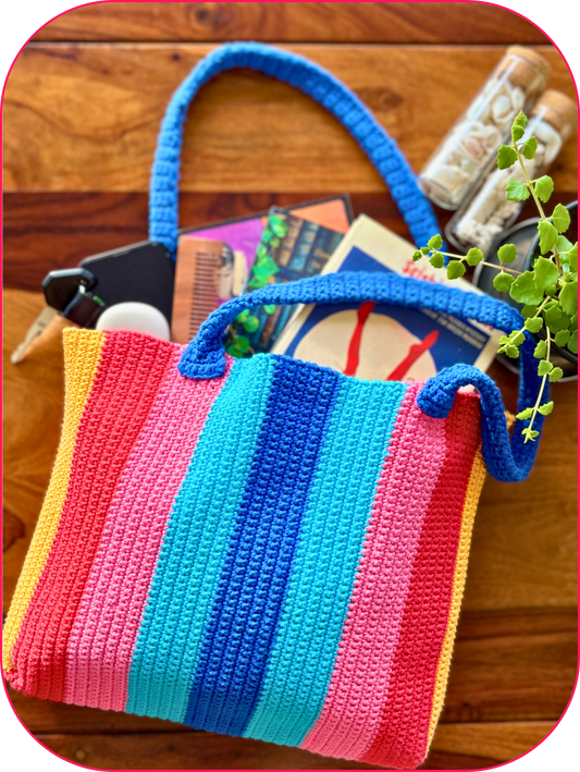 Rainbowfall Beach Bag